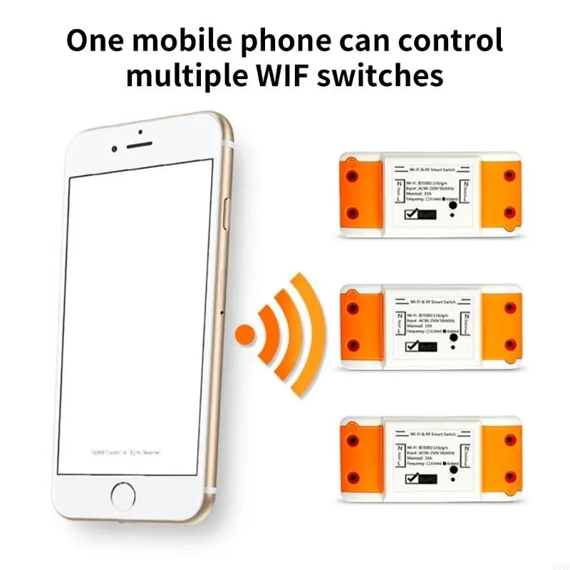 

Intelligent WiFi Circuit Breakers 10A Seamlessly Integrates with Alexas and Googled for Effortlessly Device Control 203F