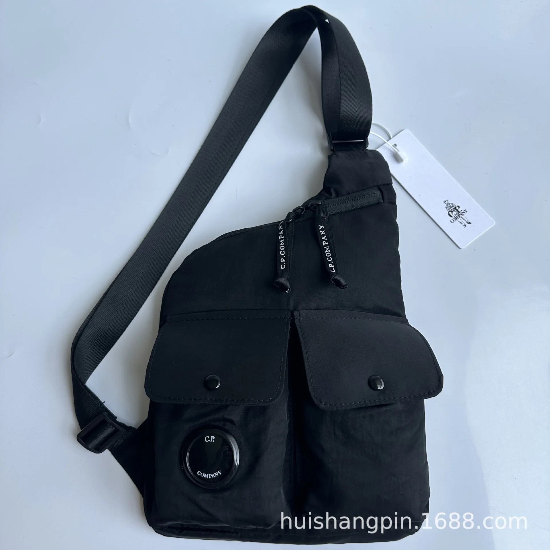 Nieuwe NIEUWE CP Crossbodytas met enkele riem voor crossbody-borsttas voor heren