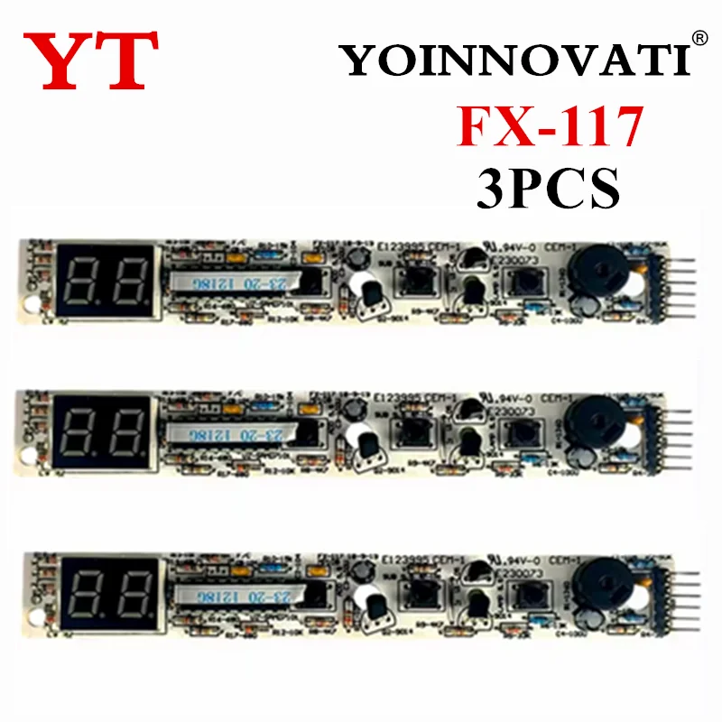 FX-117 Key Temperature Control Board Semiconductor Wine Cabinet Cold Box Circuit Board Key Board Motherboard Display Controller