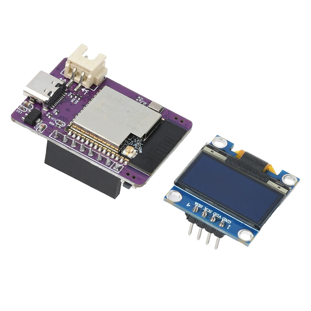 New MINI ESP32-S3-N16R8 Development Board XiaoZhi AI Voice Dialogue Module 0.96-Inch OLED Screen Type C Wi Fi Bluetooth 5.0