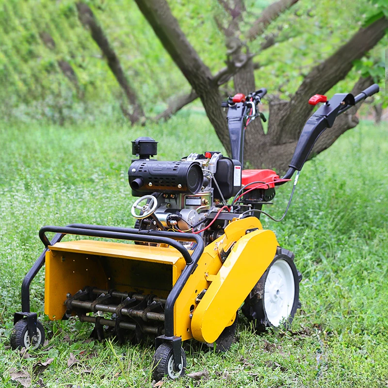 

2025 New High Quality Automatic Riding Power Weeder Machine Powered with Rotary Tillage and Grass Cutting Functions