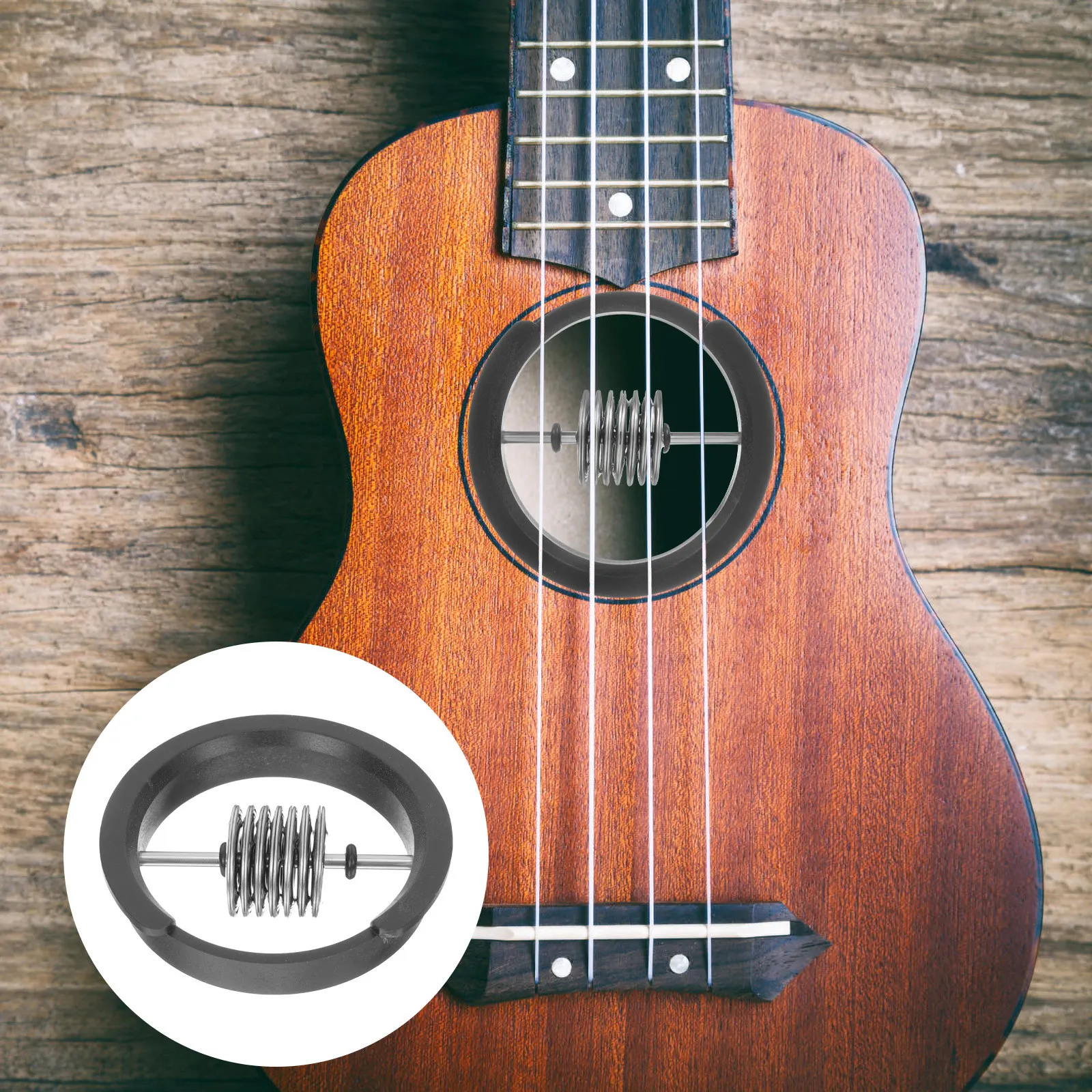 

Guitar Soundhole Cover Metal Acoustic Folk Guitar Parts Durable Lightweight Easy Install Decorative Accessory Screen