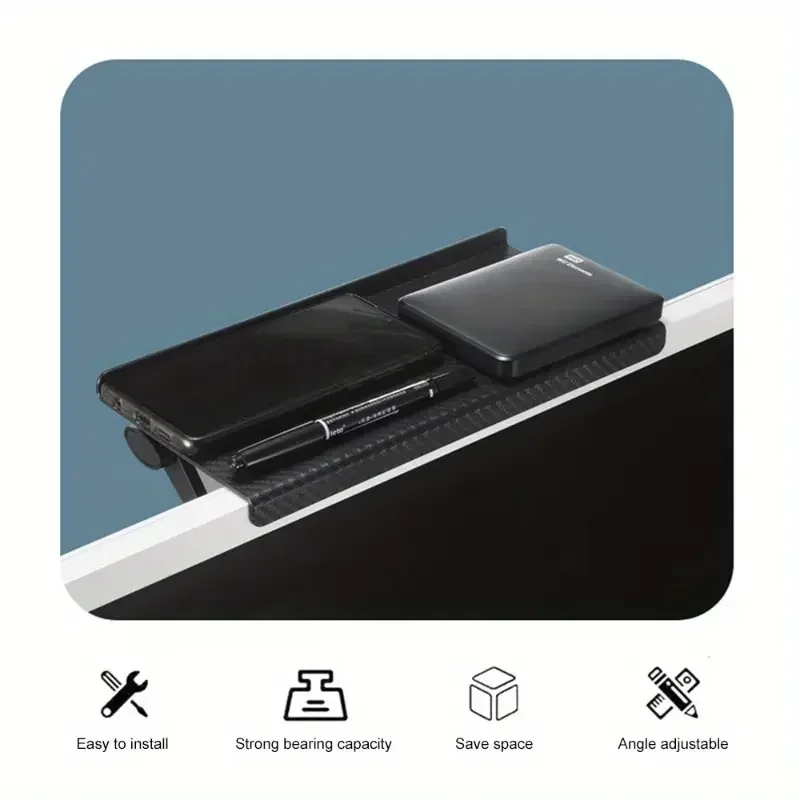 Hot Selling Computer and TV Screen Storage Rack Wireless Router Set-top Box Rack No Perforated Storage Bracket Divine Tool