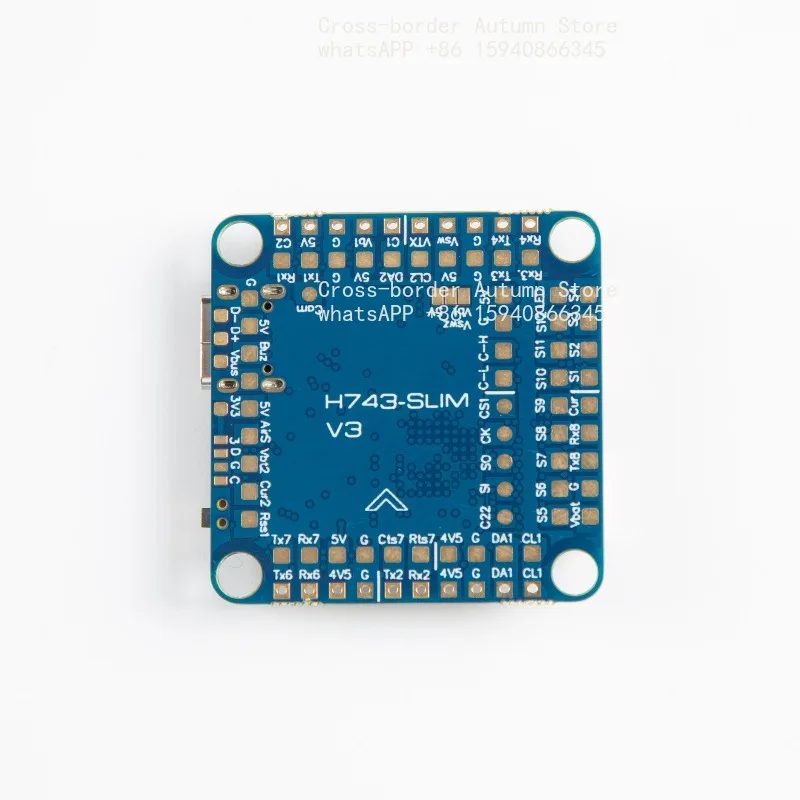 Slim H743 V3 Flight Control Board 8S Input Multi-Firmware Supported FPV Freestyle Racing Drone Repair Upgrade Fittings