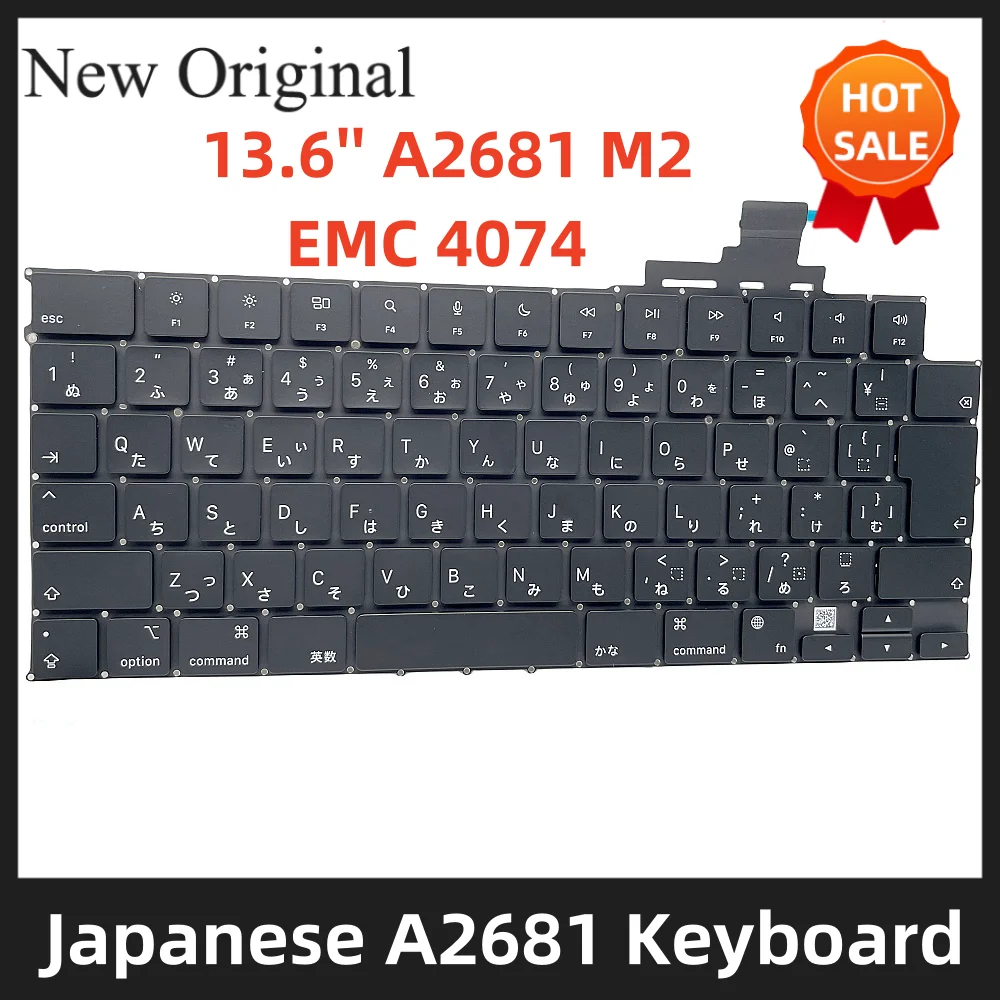 

A2681 Japanese Layout keyboard for Macbook Retina Air 13" A2681 EMC 4074 M2 2022 Year keyboard