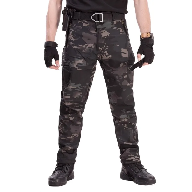 Pantalon d'Entraînement en Python pour Homme, Salopette d'Automne et d'Hiver