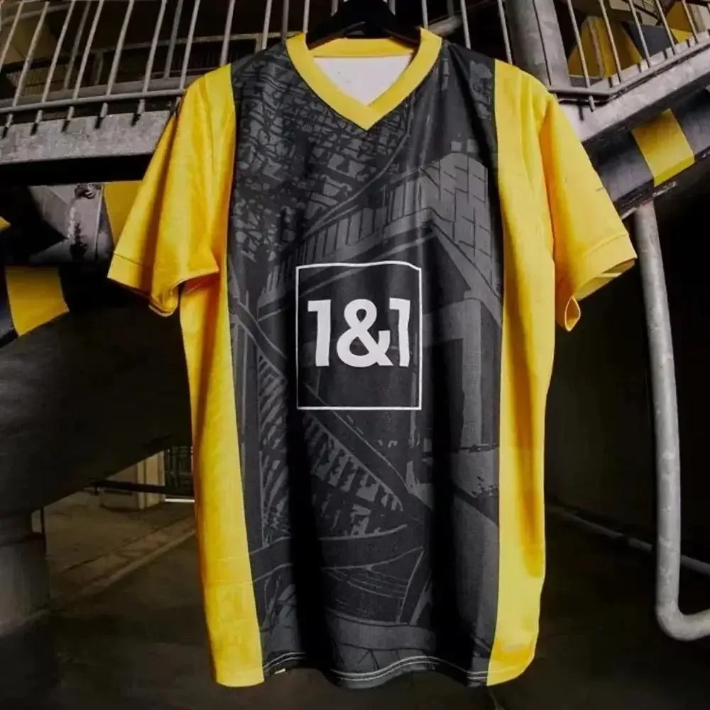 New Fans T Shirt Player Youth Outdoor Sports Football T Shirt Borussia Dortmund Classic Training Uniform Sweat shirt Jersey