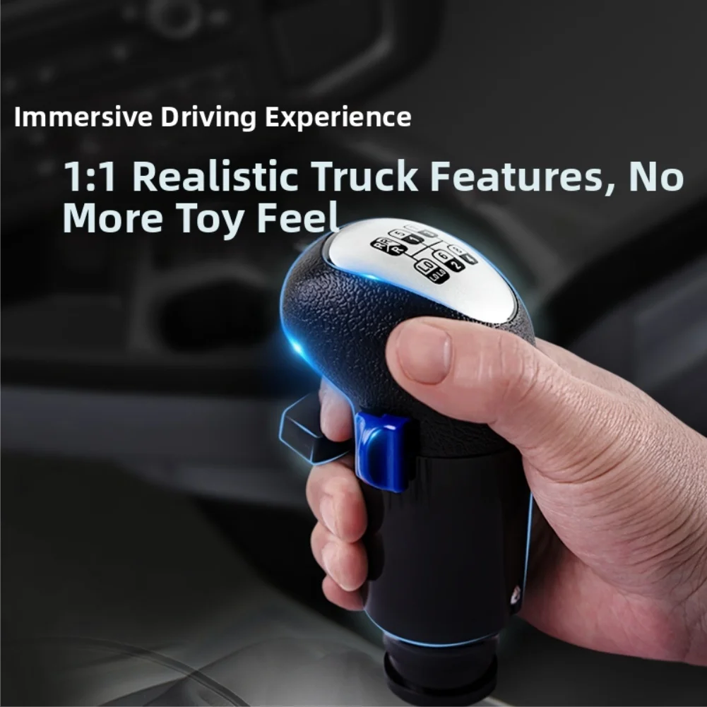 Racing Games Simulator High-Low Handbrake Gear For Shifter Adapter Easy Install Transmission Adapter Simulation Game Accessories