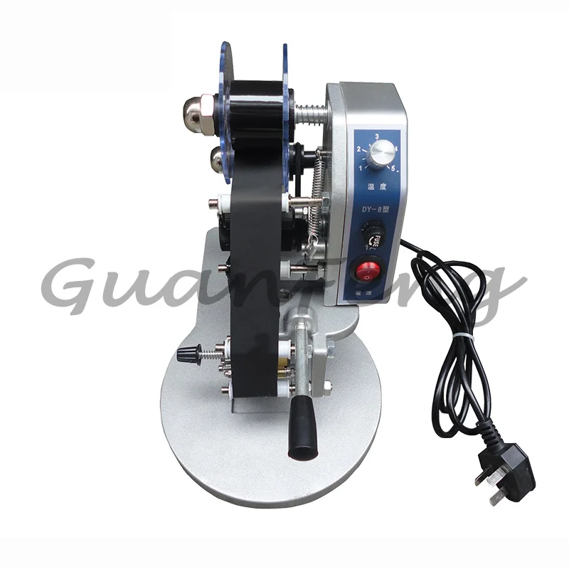 Ribbon coding manual production date inkjet hand stamping machine, direct thermal printer