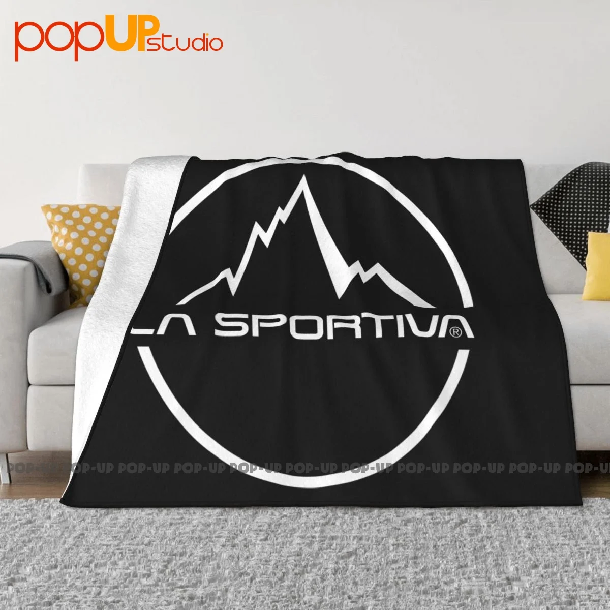 La Sportiva Logo Blanket Winter New Style Faux Fur Throw