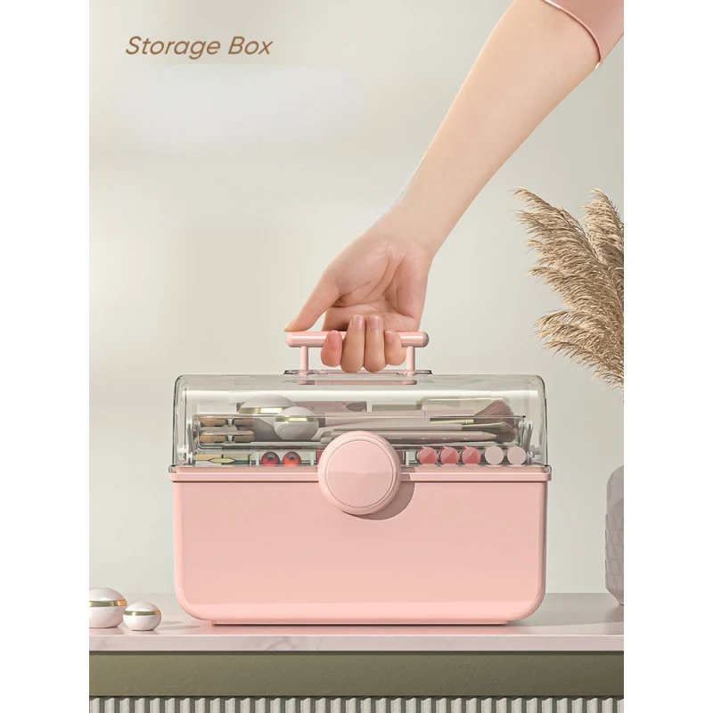Kit di pronto soccorso scatola di immagazzinaggio scatola di immagazzinaggio di medicinali portatile scatole di Kit di emergenza per famiglie con manico cassettiera per medicinali di grande capacità