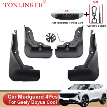 Błotnik samochodowy TONLINKER dla Geely Boyue Cool 1.5T DCT Suv 2023-błotniki błotniki akcesoria do błotników tylny błotnik