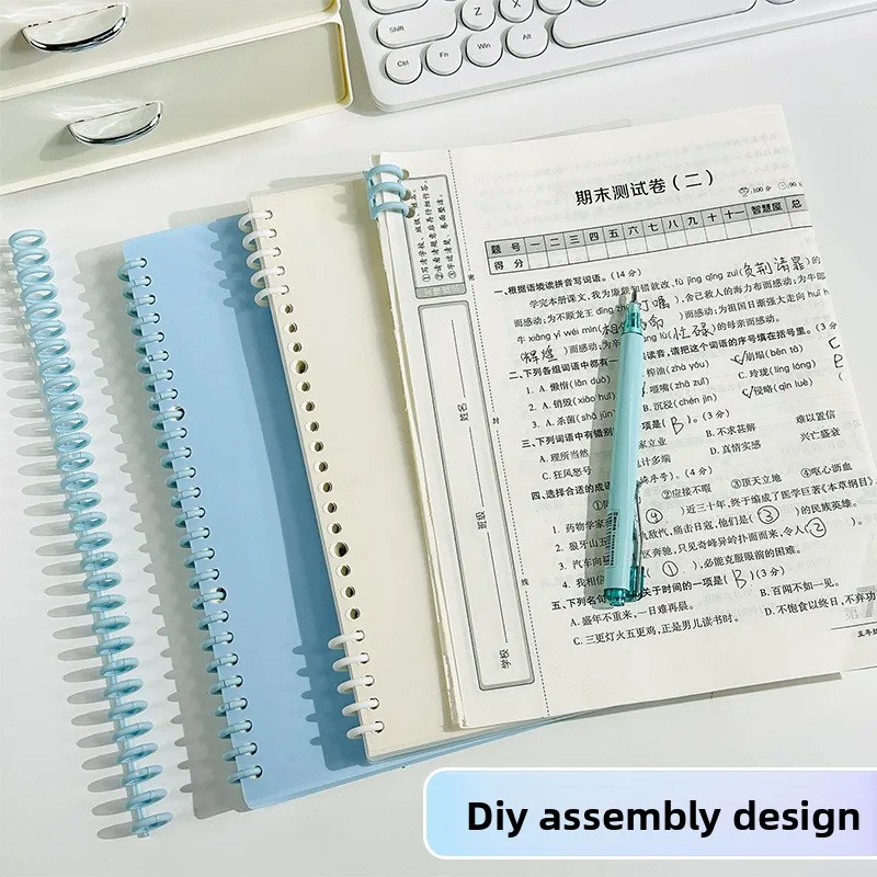 Cuaderno espiral A4/A5/B5 con 60 hojas sueltas rayadas o en blanco - imagen 5