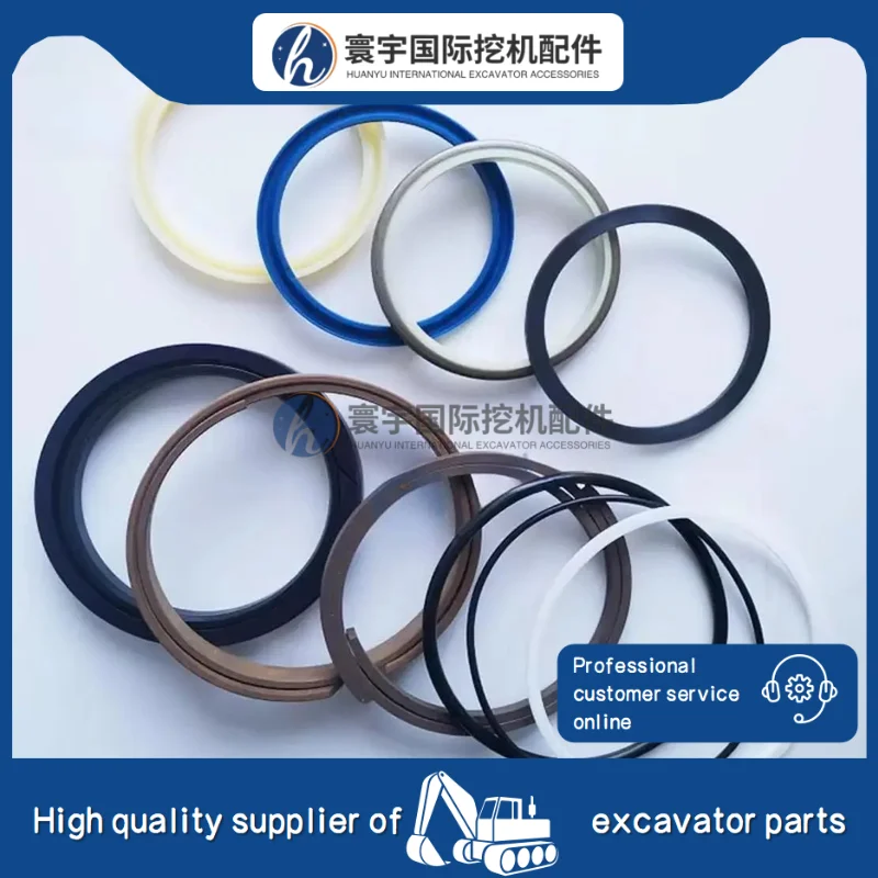 

Комплекты уплотнений цилиндра стрелы 336/A0124 331/390363 332/G9282 998/10020, совместимые с комплектами для ремонта экскаваторов JS200, детали машин