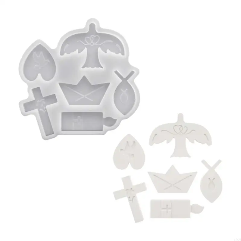 

Силиконовая форма в форме сердца для художественного творчества, включая мыло для свечей и декоративные предметы Y5GB