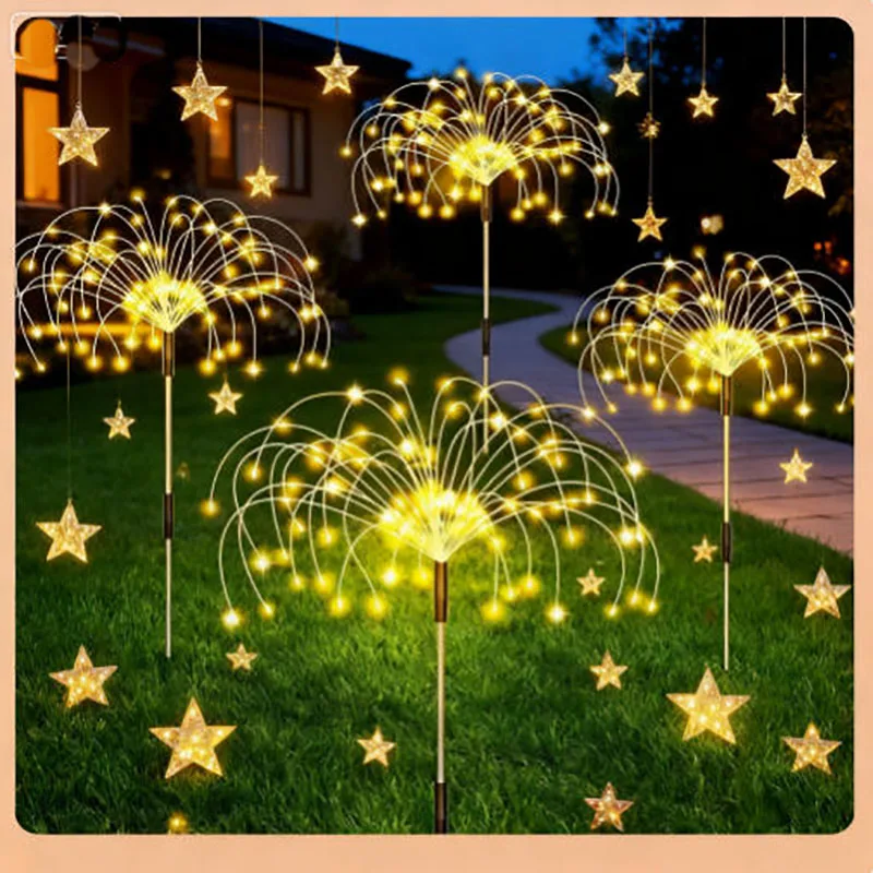 

Creative and Personalized Solar Lawn Lights Festive Courtyard Outdoor Lights Luxurious Atmosphere Light Luxury Decorative Lights