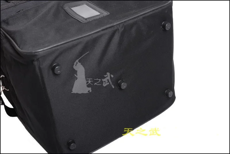 أكياس كيندو حقيبة ظهر درع واقية فنون الدفاع عن النفس اليابان كيندو معدات الحماية أكسفورد القماش الأسود حقيبة كتف مربعة Keiko Gi #3