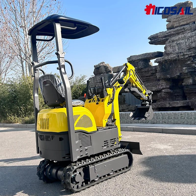 

Мини-экскаватор OKW08: компактный, малогабаритный, высота копания 2350 мм, резиновые гусеницы для ландшафтных проектов