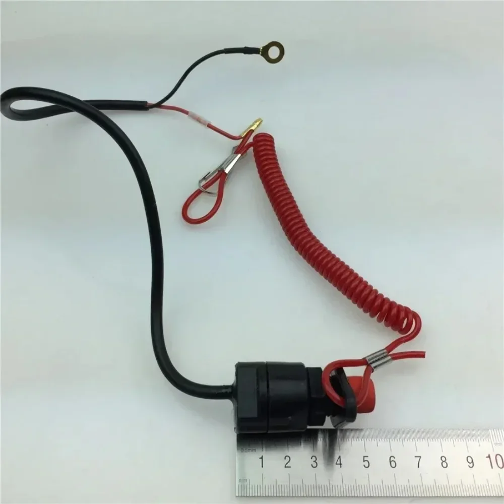 -For for marine motor safety rope emergency shutdown switch