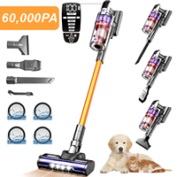 V169 500W 60 kPa Suction Power Cordless Vacuum Cleaner Handheld Smart Home Appliance Removable Battery 1.6L Dust Cup