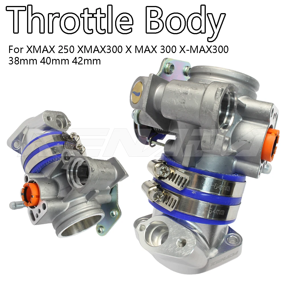 

Throttle Body 90° Downdraft Intake Manifold Inlet for XMAX 250 XMAX300 X MAX 300 X-MAX300 38mm 40mm 42mm