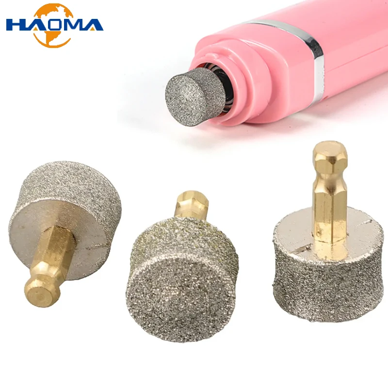 60/80Grit Electric Dogs Nail Grinder Head Pet Nails Grooming Grinder Accessories Tools