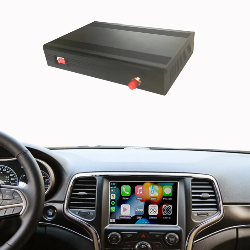 

Wireless Apple Carplay for Jeep Grand Cherokee OEM Screen Upgrade Navigation GPS Radio Car DVD Player Mirror Link Android Auto