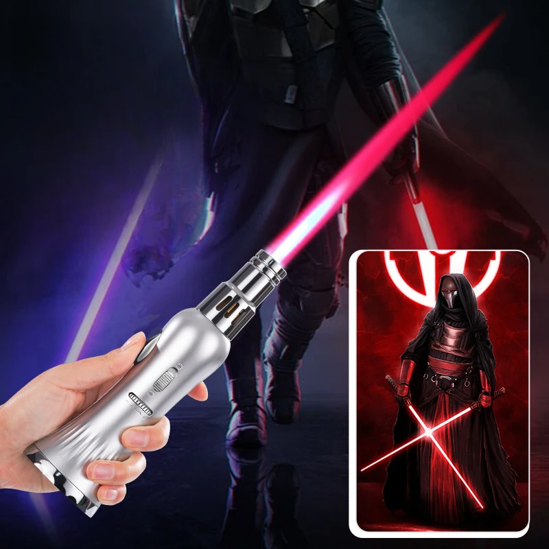 

High Firepower Torch Jet Gas Lighter Spray Gun Kitchen Cooking Smoking Accessories Windproof Turbo Jewelry Welding Cigar Lighter