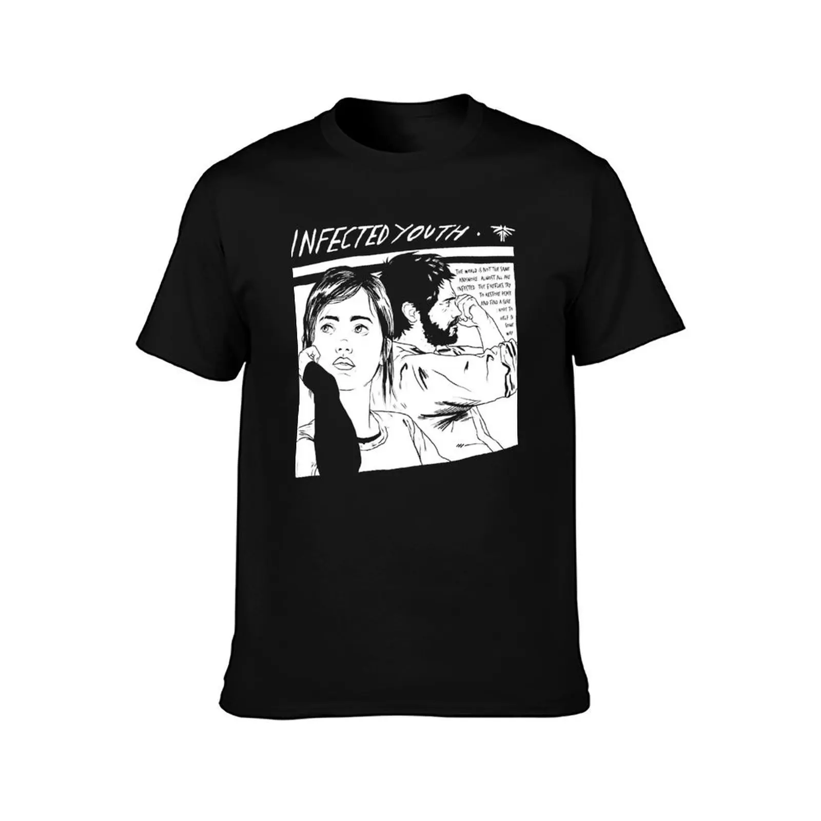 Infected Youth T-Shirt Casual Streetwear Short Sleeve Tee