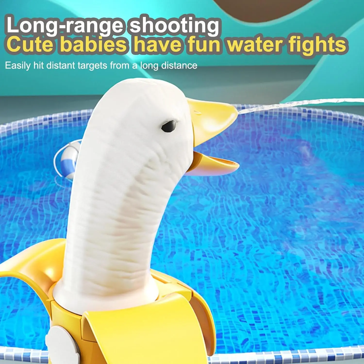 Water Fight Toys Water Blaster Toys Banana Design Outdoor Water Blaster Unique and Novelty Water Game Toy for Kids and Adults