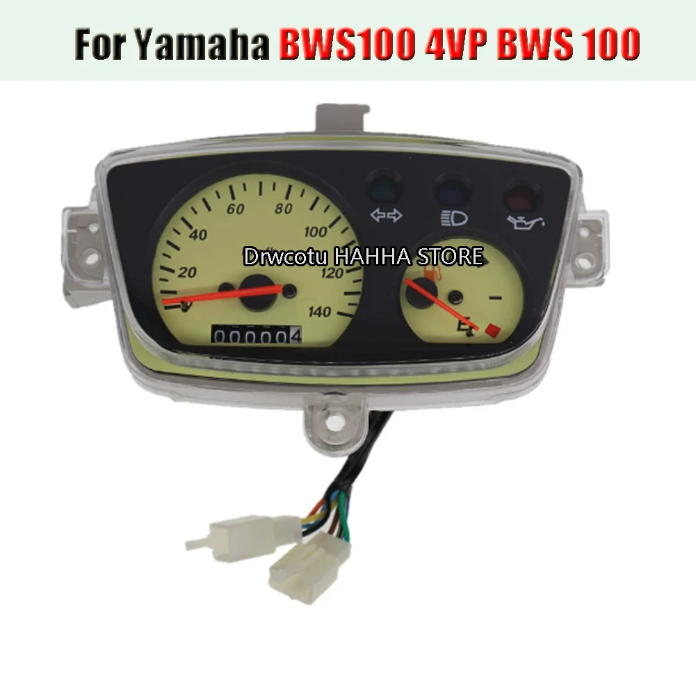 Motorcycle Scooter Instrument Speedometer Tachometer For YAMAHA BWS100 4VP Speedometer Instrument Gauges Assembly 140KM
