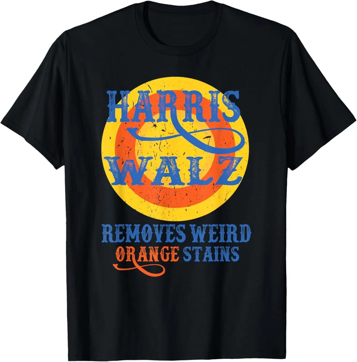 Harris Walz 2024 Waltz Removes Weird Orange Stains T-Shirt