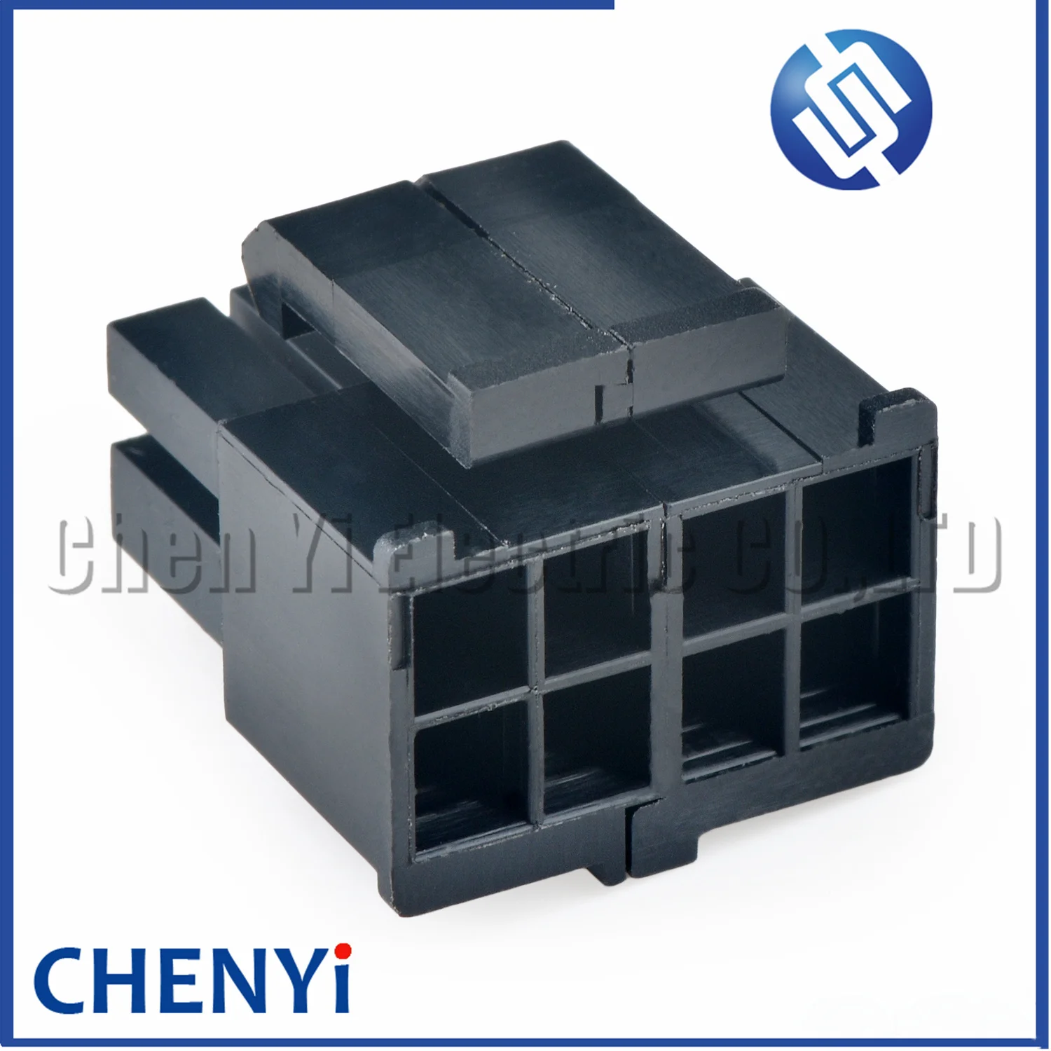 8 Pin Angitu CPU (4+4)Pin ATX Male Connector Power Black 4.2mm Pitch 5557 Housing Shell Slide Rail Design Dual Row plug with Pin
