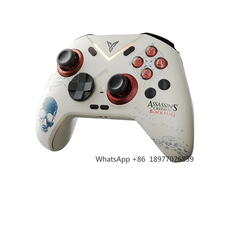 With Hall Rocker Gamepad FPS Elite Handle Wireless Gamepad Flydiji Vader 4 Pro Gaming Controller For Switch Steam PC Ios TV