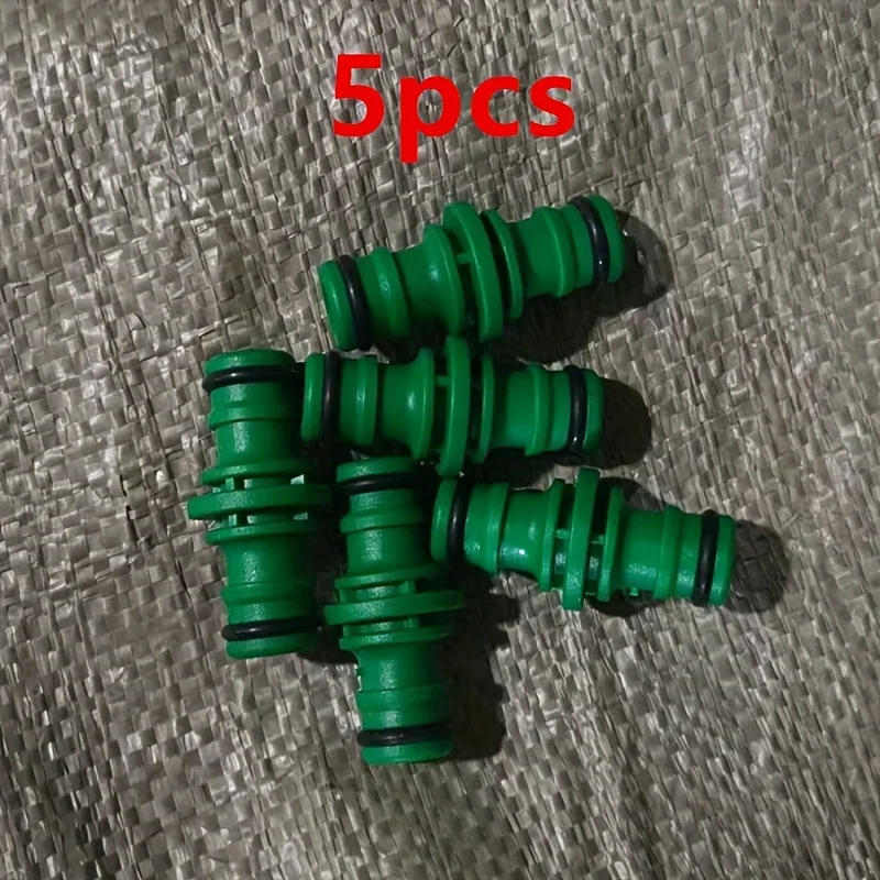 5Double-ended nipple connector for water pipes，Repair joints for household car wash irrigation hoses
