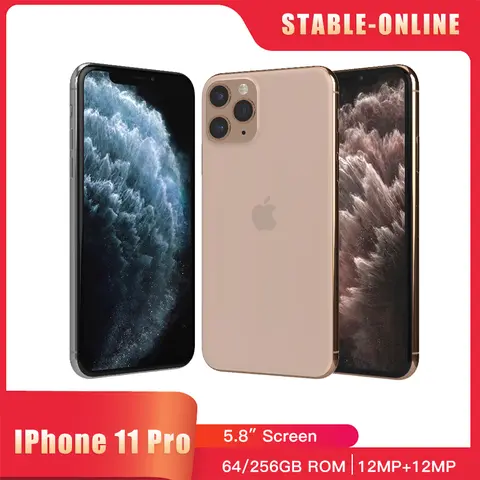 Apple iPhone 11 pro 64 GB 256 GB ROM Original mobiltelefon A13 Bionic 4G LTE 5,8 10 best sales iPhone - №9