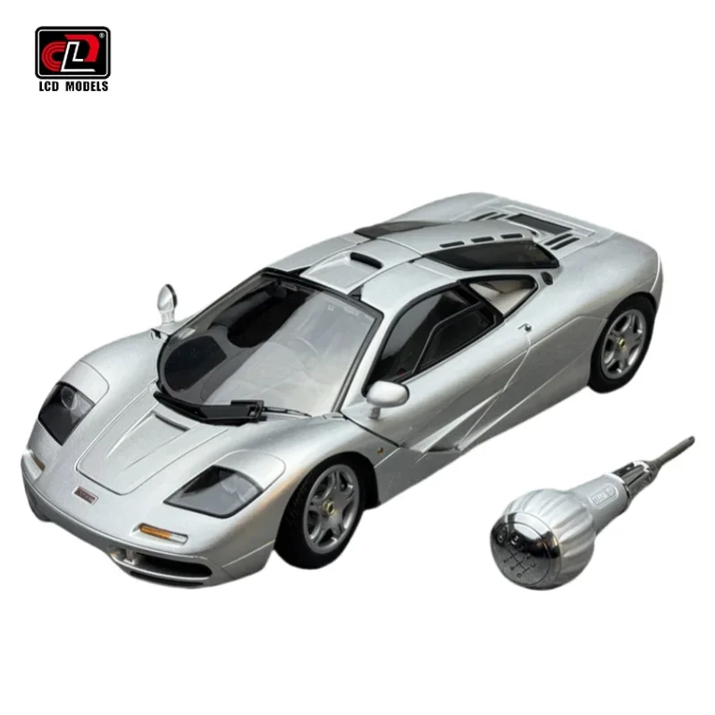 LCD 1:18 F1 XP5 supercar alloy simulation static car model, children's collection of decorative toys, New Year gifts for friends