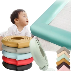 Protector de esquinas de seguridad para bebés, tira de protección de bordes de escritorio, cinta de protección segura para niños, protección de esquinas de muebles, 2M