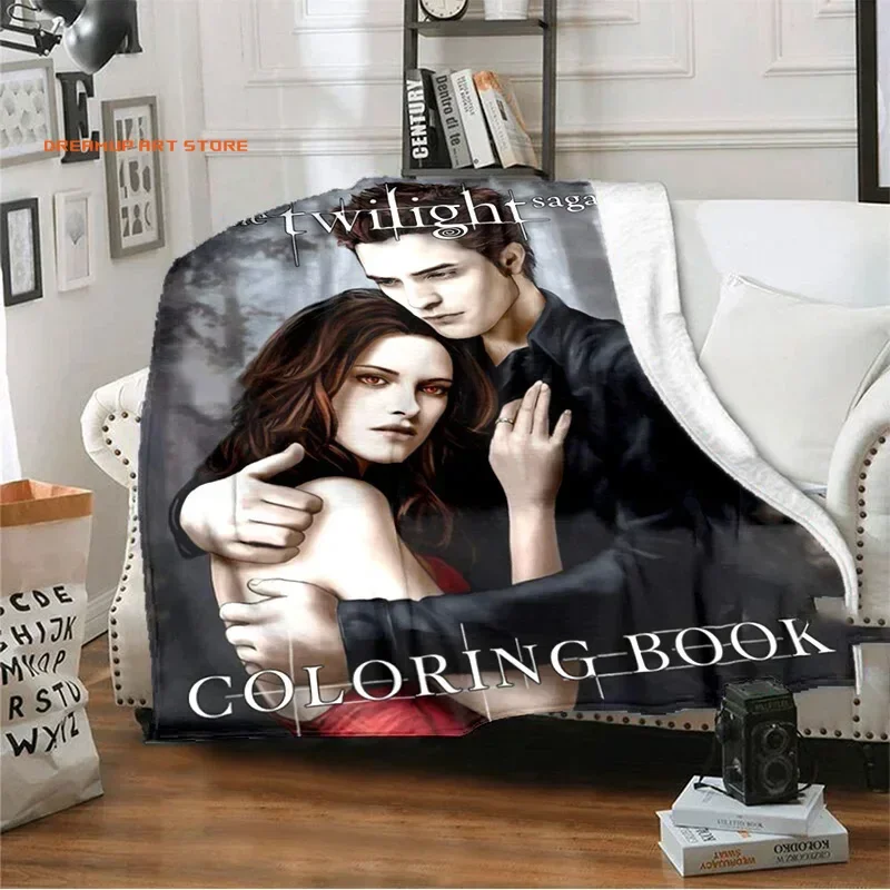 2026 The Twilight Saga Super Soft Blanket For All Season Warm Trikahan Flannel Fleece Blankets For Couch Bed Sofa Bedspread Quil