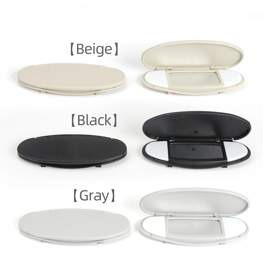 Car Sun Visor Sunshade Panel Housing Vanity Mirror Cover for MINI Cooper S One D JCW R55 R56 R57 R59 R60 Interior Accessories