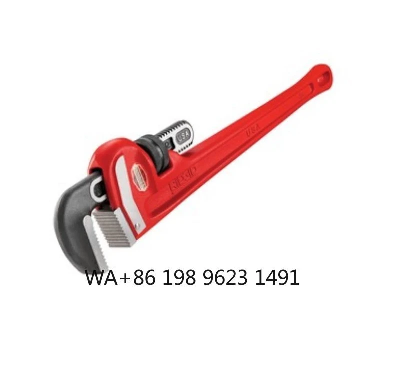 

Heavy-Duty Straight Pipe Wrench, 24in Size & 2kg Lightweight, Reliable Industrial Tool for Pipeline Installation, Repair