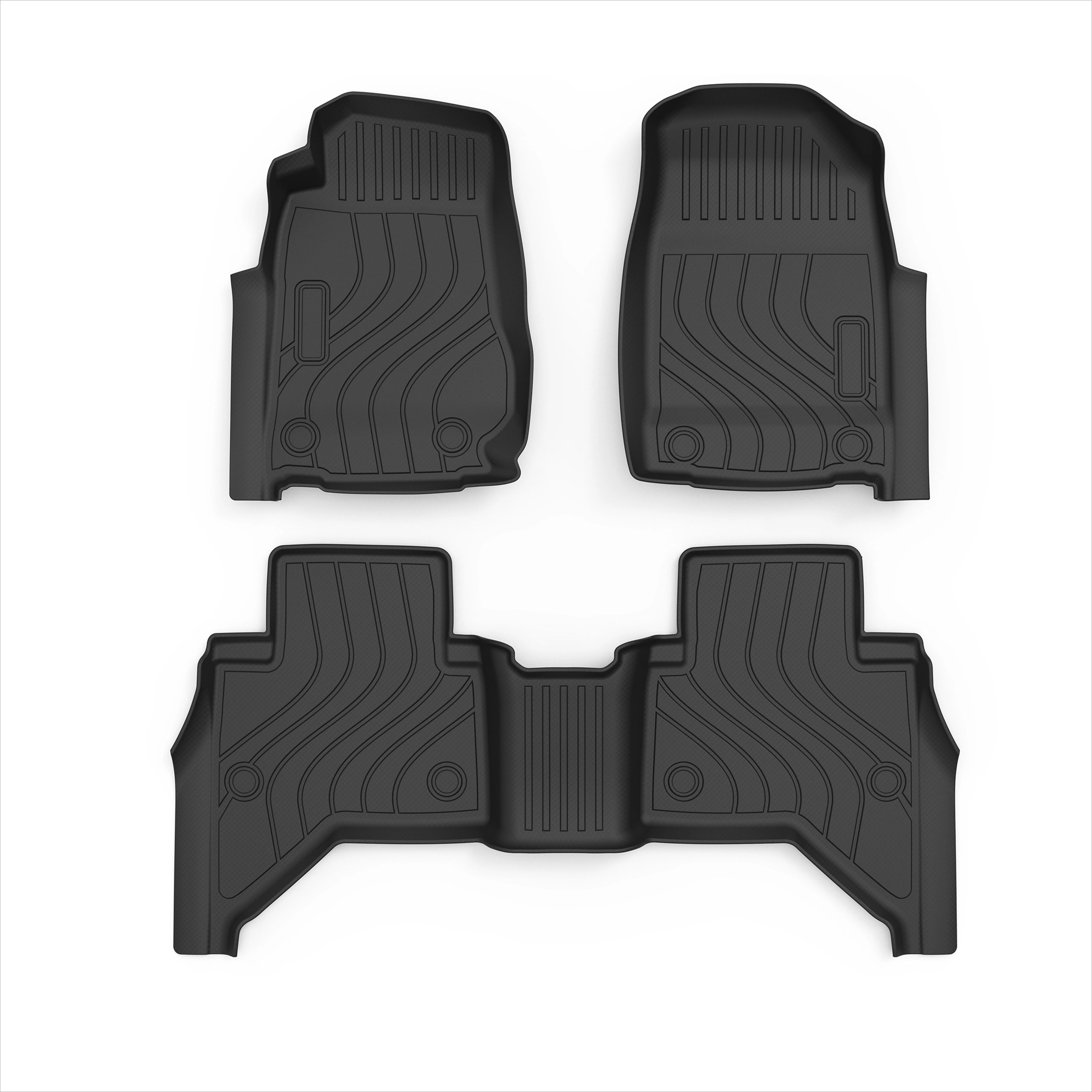 

GA Factory Best Sale Car Mats for D-MAX 2018-2021Easy to Clean 3D TPE Car Floor Mat Non-skid