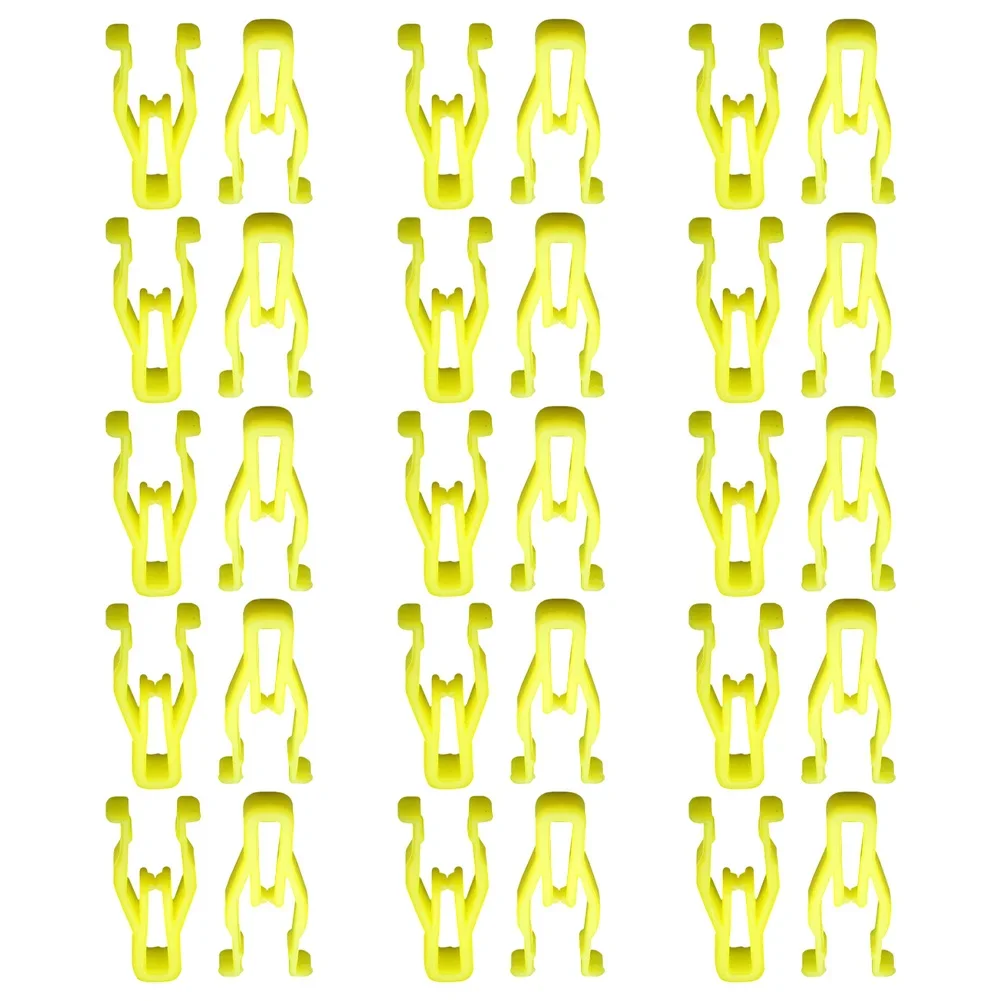 30pcs Car Switch Bezel Clip 90467-10203 DVD Panel Fixed Clip For Toyota For 4Runner For CT200h GS350 GS450h I K 50 LS460 Parts