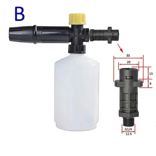 Car Foam Wash Snow  Lance  Nozzle  Cannon  Generator for Daewoo Hammer Karcher Huter Makita High Pressure Washer