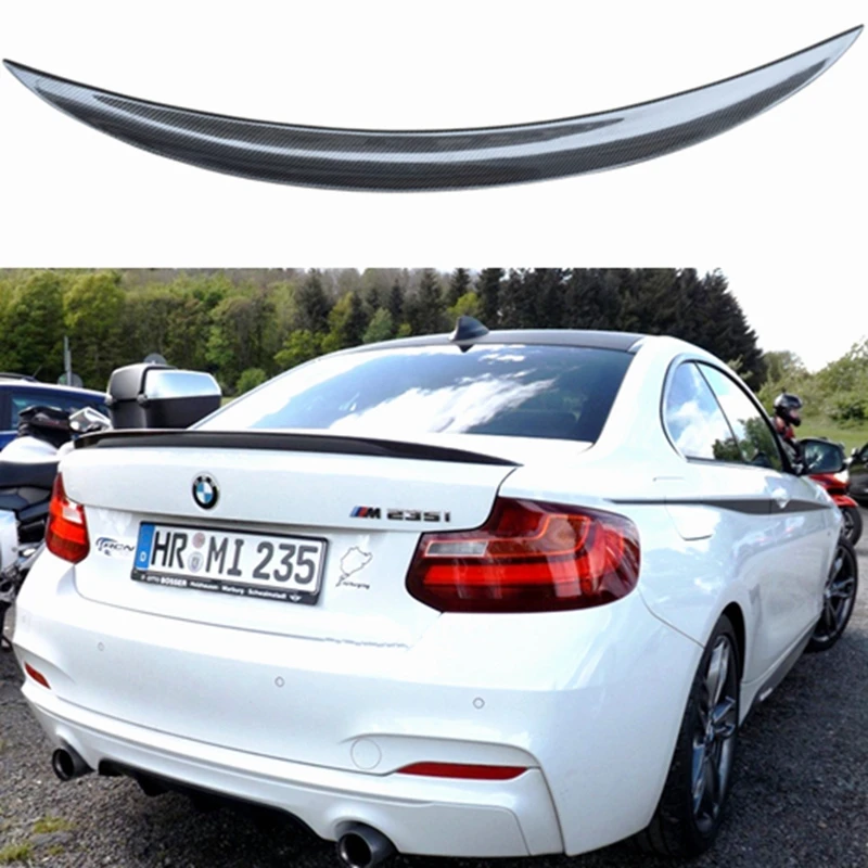 

F87 M2 Carbon Fiber Rear Trunk Wing Spoiler for BMW F87 F22 220i 228i M235i 2014-2018 P Style Rear Spoiler Wing Lip