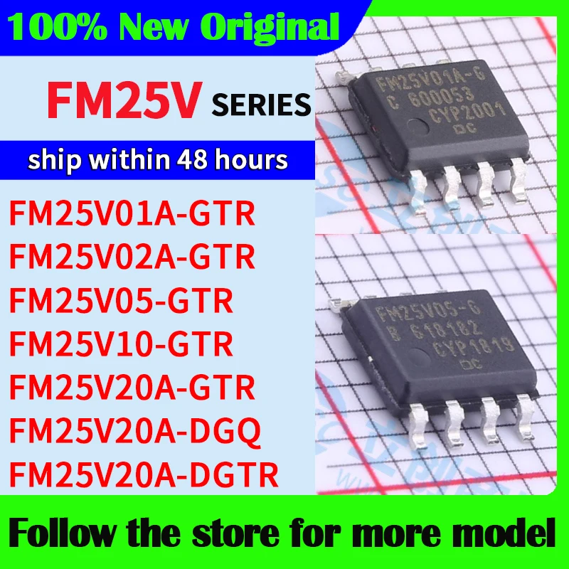 

FM25V01A-GTR FM25V02A-GTR FM25V05-GTR FM25V10-GTR FM25V20A-GTR FM25V20A-DGQ FM25V20A-DGTR In stock 48 hours ship