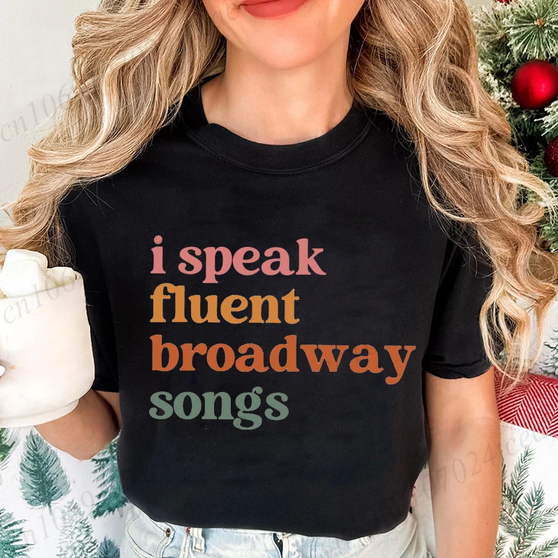 I Speak Fluent... Print Women T-Shirt,Drama Acting Graphic Tee Tops,short Sleeve T-Shirts,summer Fashion Shirts,Women's Clothing