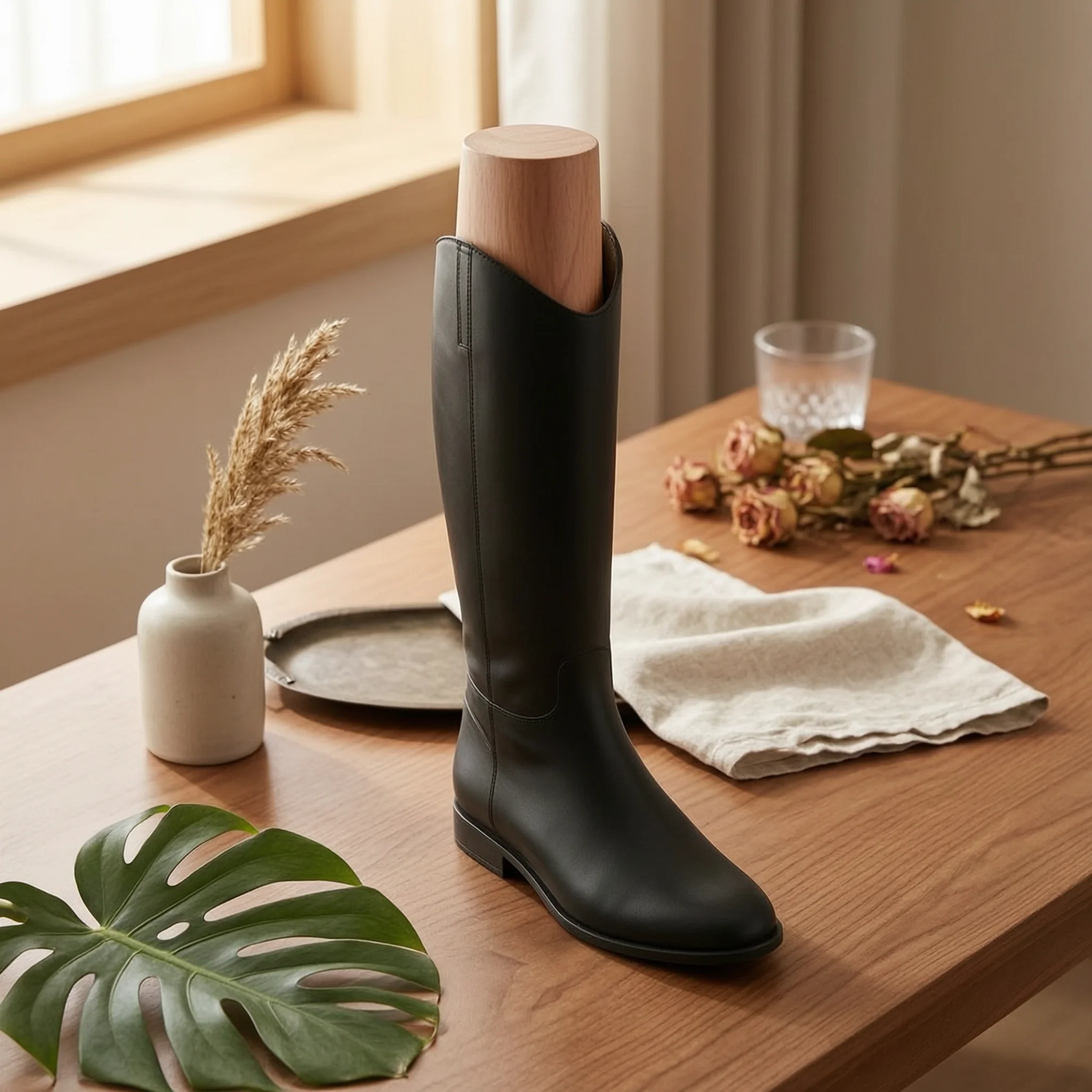 Shoe Tree Cedar - Cedar Wood Boot Shaper Two Piece