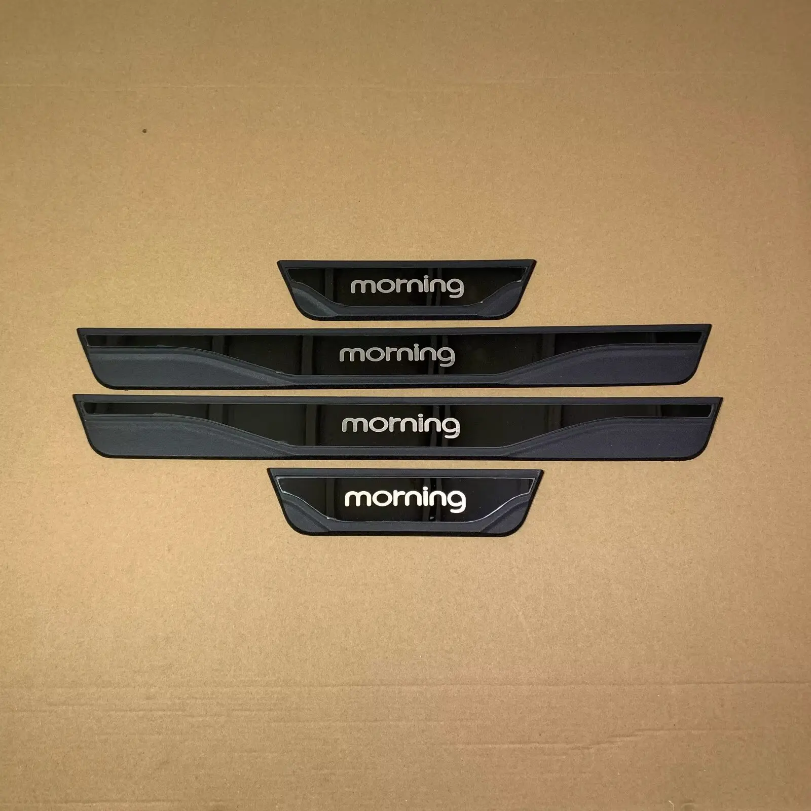 ABAIWAI For KIA Morning 2004-2025 2026 2027 Door Sill Plate Strips Stainless Steel  Cover Car s Interiors Auto Accessories