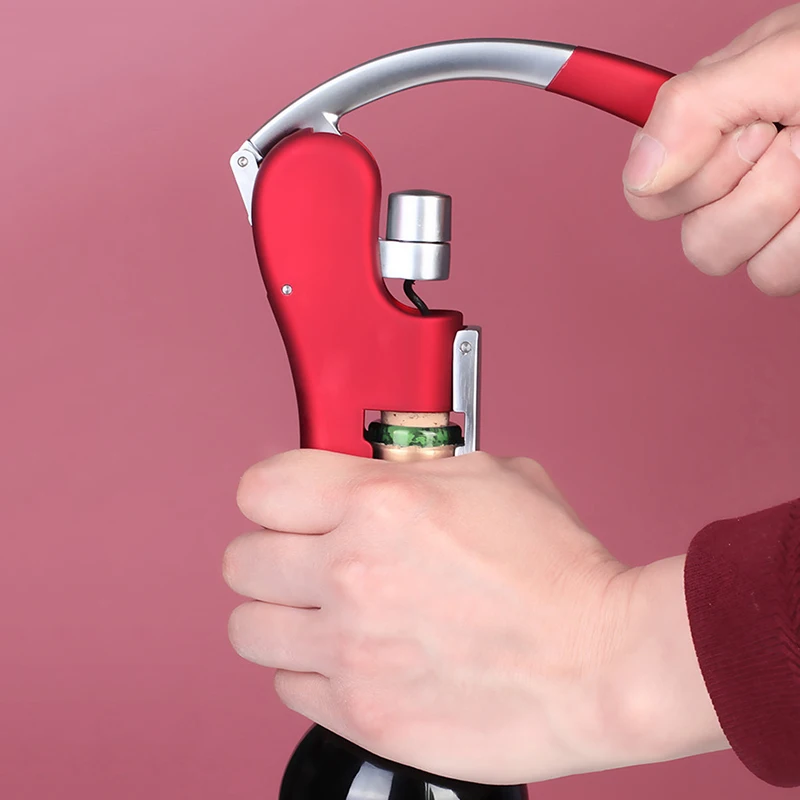 Multi functional for Wine Opening and Pressing Bar Party Accessories Red Wine Bottle Opener Household Red Wine Driver Creative